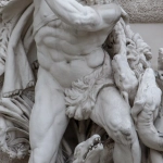 Мифологический хаос битвы Zeus vs Hades в творческом беспорядке